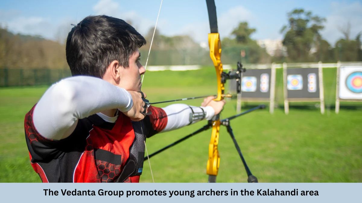 The Vedanta Group promotes young archers in the Kalahandi area